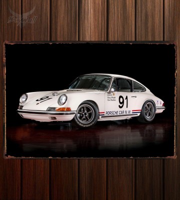 Металлическая табличка Porsche 911S Sport Kit II (901)